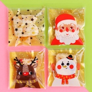 7*7 Christmas packing bag Gift bag Candy Bag Cookie bag snowflakes crispy Snowflake crisp self sealing bag cake candy cookies cranberry baked packaging bag