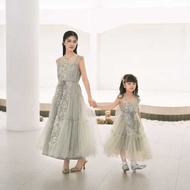 IS Aura Label - Praline Dress In Sage Green