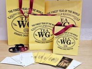 TWG Paper Bag 名信片 絲帶 Post Card Ribbon 名牌紙袋 Luxury Tea WG 1837