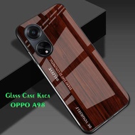 Softcase Kaca Case Oppo A98 5G - Casing Hp - Pelindung Hp (N40)