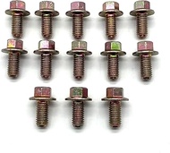Region Offroad 42RLE / 41TE Automatic Transmission Oil Pan Bolts (13) Compatible with Jeep Wrangler 