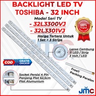 TOSHIBA 32 INCH LED TV BACKLIGHT 32L3300VJ 32L3301VJ 32L3300 32L3301 TOSHIBA BL LAMP 32 INC INCH 11K