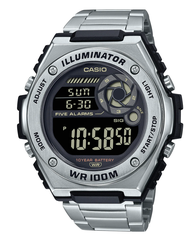 Casio Standard นาฬิกาข้อมือผู้ชาย สายเรซิน/สายสแตนเลส รุ่น MWD-100HD-1B ของใหม่ของแท้100% ประกันศูนย์เซ็นทรัลCMG 1 ปี จากร้าน MIN WATCH