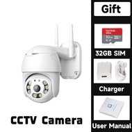 กล้องวงจรปิด360 wifi กล้องวงจรไรสาย5g HD 1080P กล้องวงจรปิด v380 Pro กล้องวงจรปิดดูผ่านมือถือ 24 ชั่