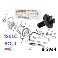 YAMAHA 135LC CAM SHAFT BOLT SCREW TIMING SPROCKET GEAR SKREW SKRU // 5YP-E2157-01 100%ORIGINAL YAMAH