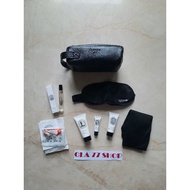 HITAM Airlines Amenty Airlines Travel Kit Diptyque Rose Parfume Limited Edition Black Black Aircraft Equipment