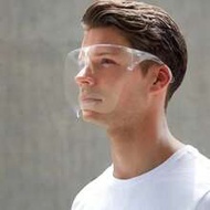 Colorful Face Shield Unisex Eye Mask Protective Shield Half-Face Anti-Splash