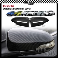 TOYOTA Series Carbon Side Mirror Cover Vios Yaris Altis Camry Accessories 2013 2014 2015 2016 2017 2