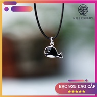 Whale necklace S925