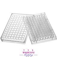 MAGICIAN1BH 1/5Pcs Tissue Culture Plate, 96 Well Plastic Experiment Instrument Tools, Useful  Flat B