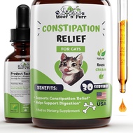 Woof 'n' Purr  Constipation Relief - May Help to Reduce Constipation & Blocked Bowels, Improve Bowel