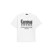 CARNIVAL CNVSS25T025OF MELODY OVS WASHED T-SHIRT OFFWHITE