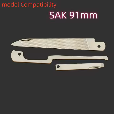 1 set Replacement Original Metal file and Chisel and spring for 91mm Victorinox Swiss Army Knife Swi