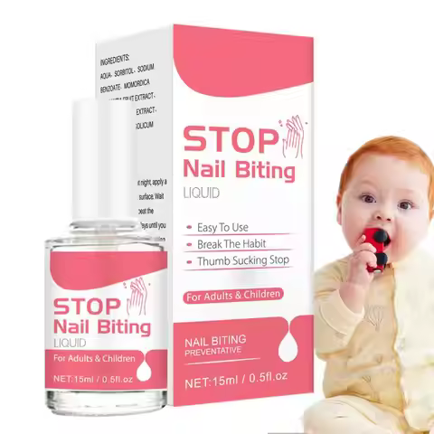 15ml Liquid To Stop Nail Biting 0.5fl oz Anti Bite Nail Polish Anti Nail Biting For Kids Care For Al