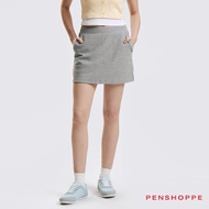 Penshoppe Essentials Easy Wear Waffle Skort For Women