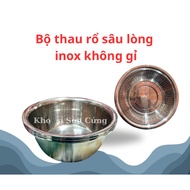 430 stainless steel deep basket set