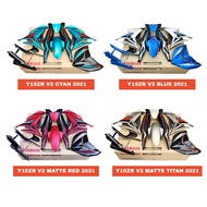 Cover Coverset Cover Set Bodyset Y15ZR V2  matte titan nescafe red blue cyan 2021 Original hly