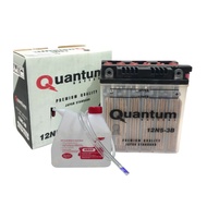 Quantum Motorcycle Battery 12N5-3B KIT