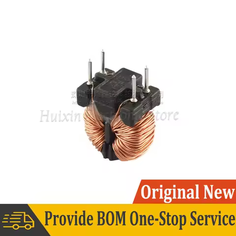 2pcs CV005180SF3 Vertical Toroid Magnetic Ring Common Mode Inductor Wire Wind Wound Coil 18mH 0.5A S