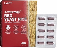 LAC Activated Red Yeast Rice - Traditional Chinese Medicinal Herbal Supplement To Maintain Healthy B