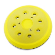 Velcro Emery Cloth Holder 5 Inch 8 Holes 3 Axis Eight Disc PU Chassis Grinder Tray Polishing Self-Ad