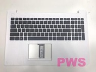 【全新 華碩 ASUS X553 X553M X553MA X503 X503M C殼 邊框 中文鍵盤】白色