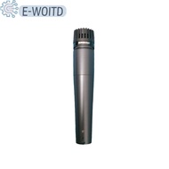 YANXING ไมโครโฟนไดนามิกคาร์ดิออยด์สำหรับร้องเพลงบนเวที SM57โลหะไมโครโฟนแบบมีสายแบบมืออาชีพสำหรับการบ