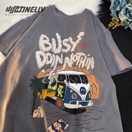 Nelly Heybig T-Shirt short sleeve Busy Doin Nothin 3158 TYPE 1 baju t shirt perempuan tshirt woman b