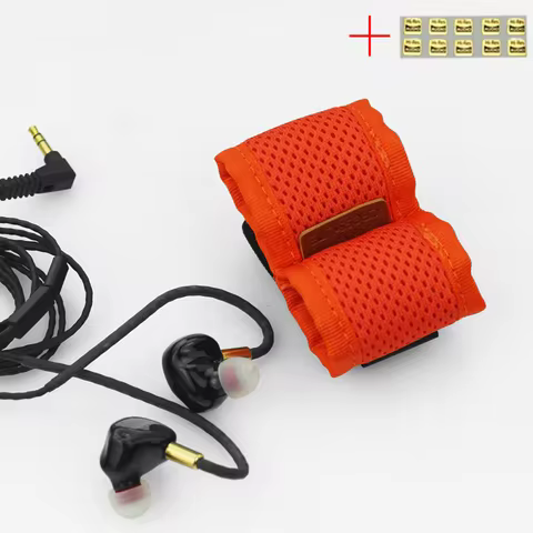 Earphone In-Ear Cover Case Pouch Soft Earbud With Velcro For sennheiser IE900 campfire Final A8000
