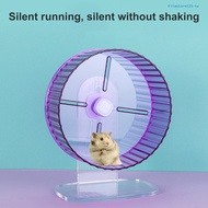 [Home Have Pets]Hamster Wheel Easy to Install Pet Running Wheel Transparent Hamster Exercise Toy Small Pets Supplies