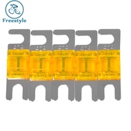 5pcs AFS Mini ANL Fuses Nickel Plated 30/40/60/80/100A Fuse for Car Stereo Audio [freestyle01.my]