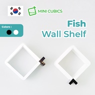 Dekorea CUBICS MINI Wall Shelf Fish Modern Furniture Book Wall Shelf