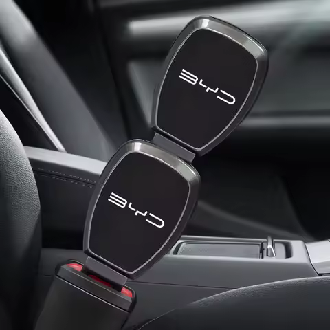 Car Seat Belt Clip Extension Plug Car Safety Seat Lock Buckle for BYD Atto E6 Tang E3 E9 F3 Song F3R