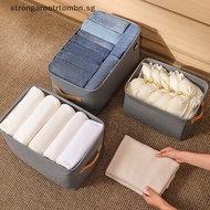 Strongaroetrtombn Clothes Storage Box Foldable Wardrobe Clothes Organizer For Closet Socks Pants  Organizer Box Cabinet Drawer Organizers SG