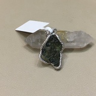 捷克隕石純銀吊墜(1) - 蘊藏極大能量 有助開心 發財及辟邪