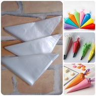PIPING bag 10PCS PLASTIC TRIANGLE 30CM ICING PIPING BUTTERCREAM WHIPCREAM CAKE DECORATION DOUGH DECO