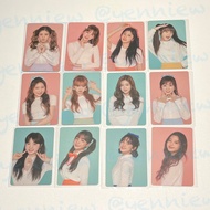 Izone 一期公式會員 小卡 IZ*ONE 1st official fanclub Lesserafim IVE eunbi/lesserafim sakura/hyewon/yena/chaey