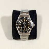 Vintage 中古 ROLEX SUBMARINER 40MM #6128014 黑水鬼/黑藍圈,黑面 5513 #勞力士手錶