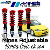 Honda Civic Ej Ek SO4 Mines Adjustable Coilover Civic Ek