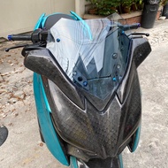 ชิวหน้าxmax ทรงซิ่ง (สำหรับรถปี18-22) ชิวหน้าyamaha xmax300 ชิวบังลมหน้าทรงสั้นศูนย์ Yamaha for Xmax