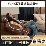 Sofa Chair Sen Island Style Jersey Island Leisure Chair American Genuine Leather Vintage Lazy Sofa M