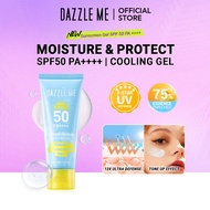 [Best Seller] DAZZLE ME Attack On Sun UV Protection Essence Sunscreen Gel SPF PA 50++++ Pelindung ma