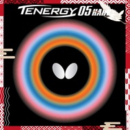 Butterfly Table Tennis Rubber - Tenergy 05 Hard - Special Thickness - Black/Red