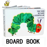 (In Stock) พร้อมส่ง หนังสือเด็ก หนังสือบอร์ดบุ๊ค  The Very Hungry Caterpillar Board book – Illustrat