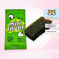 [HAENONG] Mini Seaweed Eco Package 1.8g x 10/20 Packs l Korean Roasted Seaweed l Individual Packs