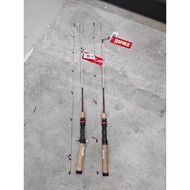RAPALA RIVULET Baitcast & Spinning Rod Single Hand UL BFS Finesse Stream Rush Ultralight Joran Panci