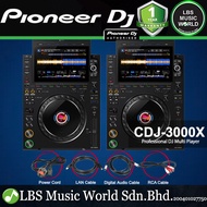 Pioneer DJ CDJ-3000X Professional DJ Multi Player with 10 Inch Touchscreen and Built in Wifi (CDJ300
