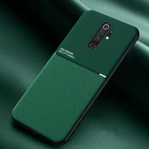 Ikrsses For Xiaomi Redmi Note 8 Pro Luxury PU leather line texture For Redmi Note 8 Pro Case For Red
