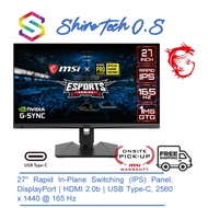 MSI Optix MAG274QRF-QD Monitor [QHD Rapid-IPS Quantum DOT Gaming Super Narrow Bezel]