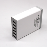 50W 6 Multi USB Charger Station Fast Charging Docking Station Quick Charge for Mobile Phones Tablets